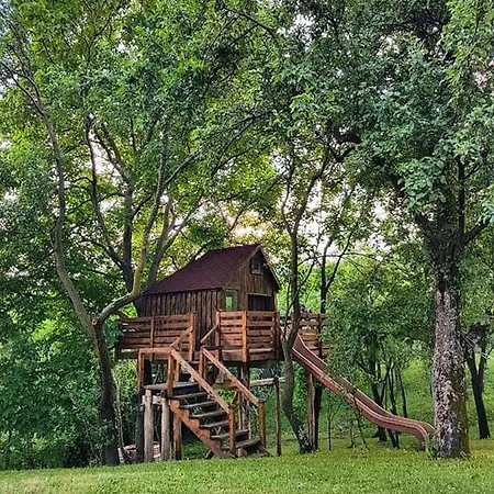 Luxussátor Tinutul Luanei Glamping Bozioru